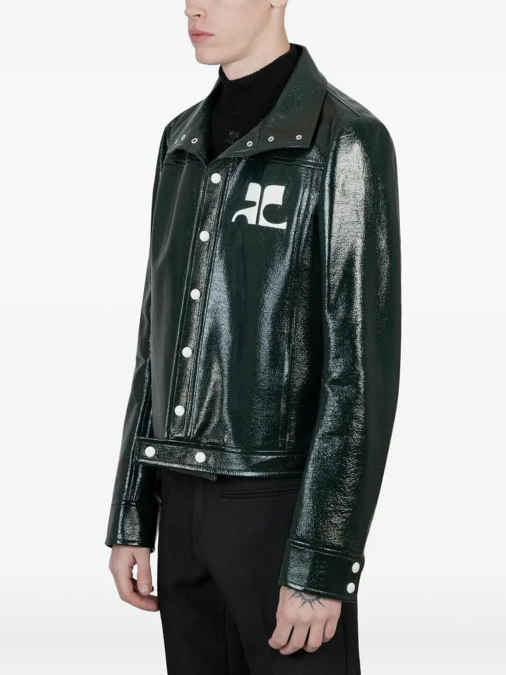 

Куртка Reedition Vinyl Courrèges, зеленый