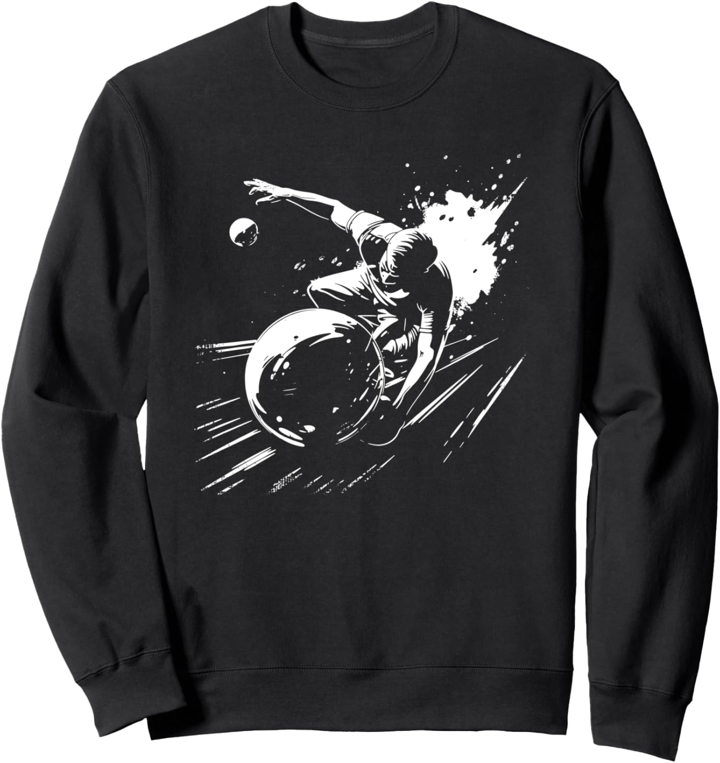 

Толстовка с рисунком на тему боулинга ко Дню отца Funny Bowling Player Graphic T-Shirt For Men, черный