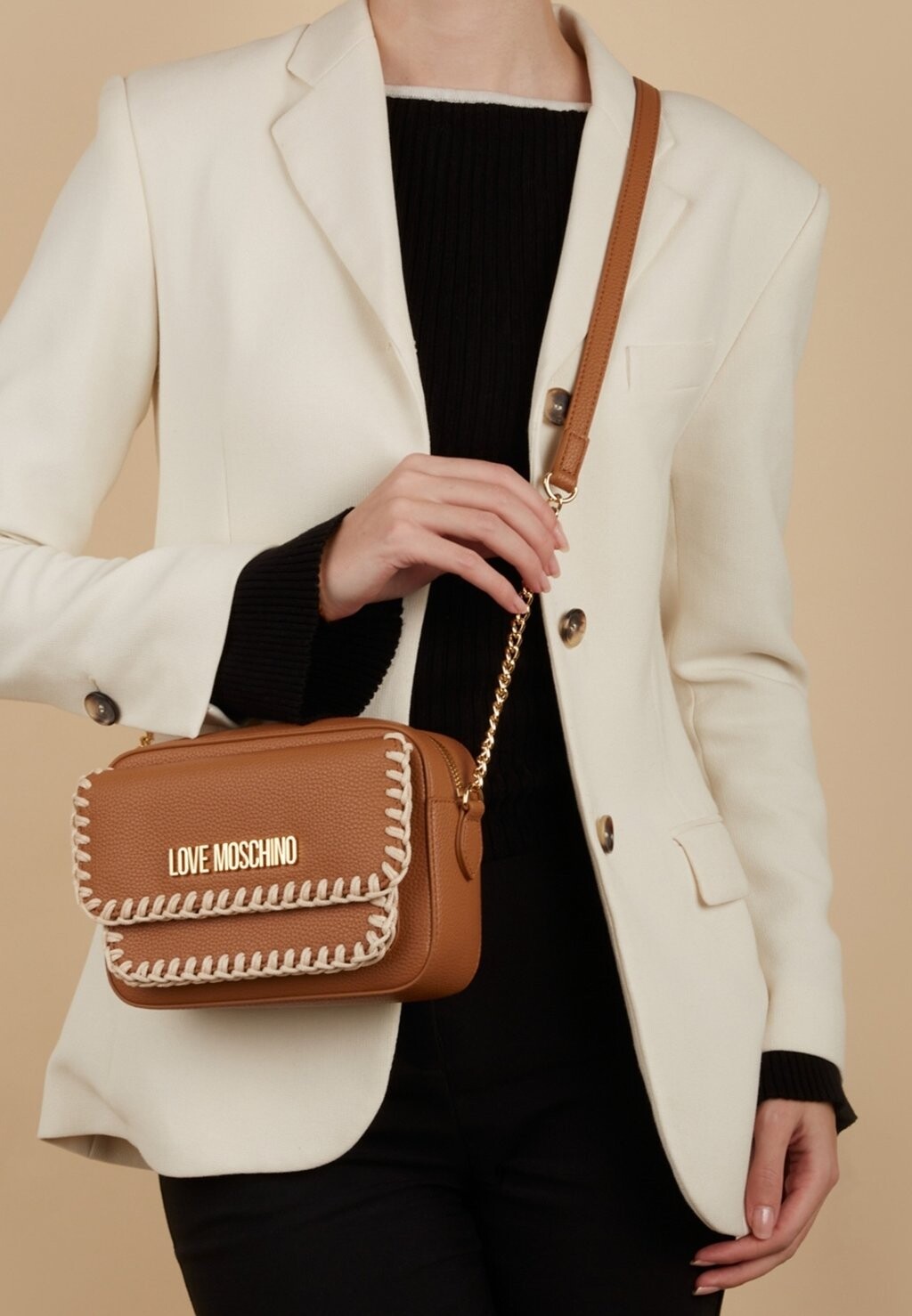 

Сумка через плечо Love Moschino, цвет braun