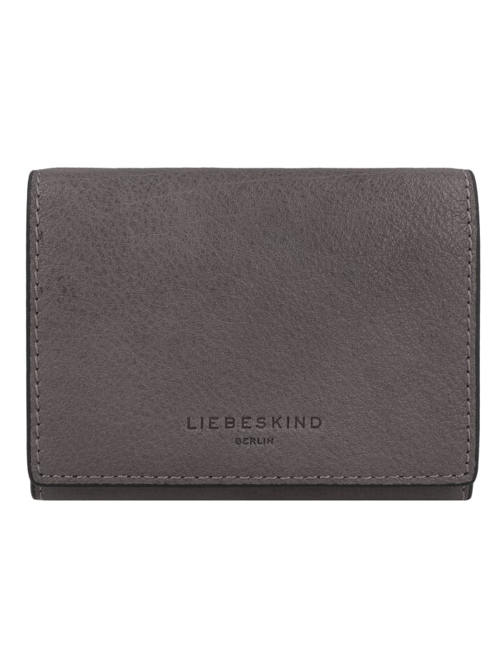 

Кошелек LIEBESKIND BERLIN Lou 2 Geldbörse RFID Schutz Leder 11 cm, цвет iron