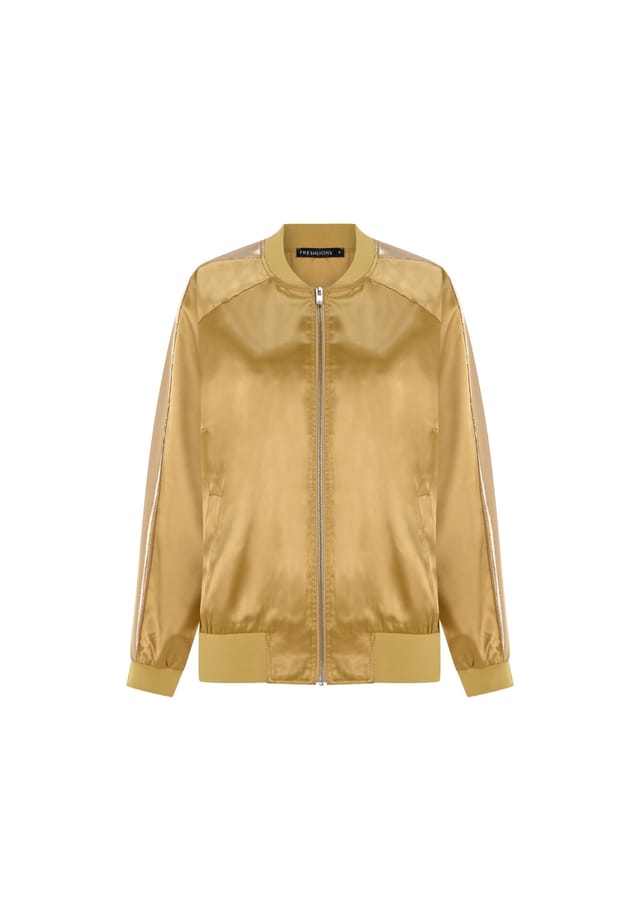 

Блузон aurelia в спортивном стиле Freshlions, цвет mustard