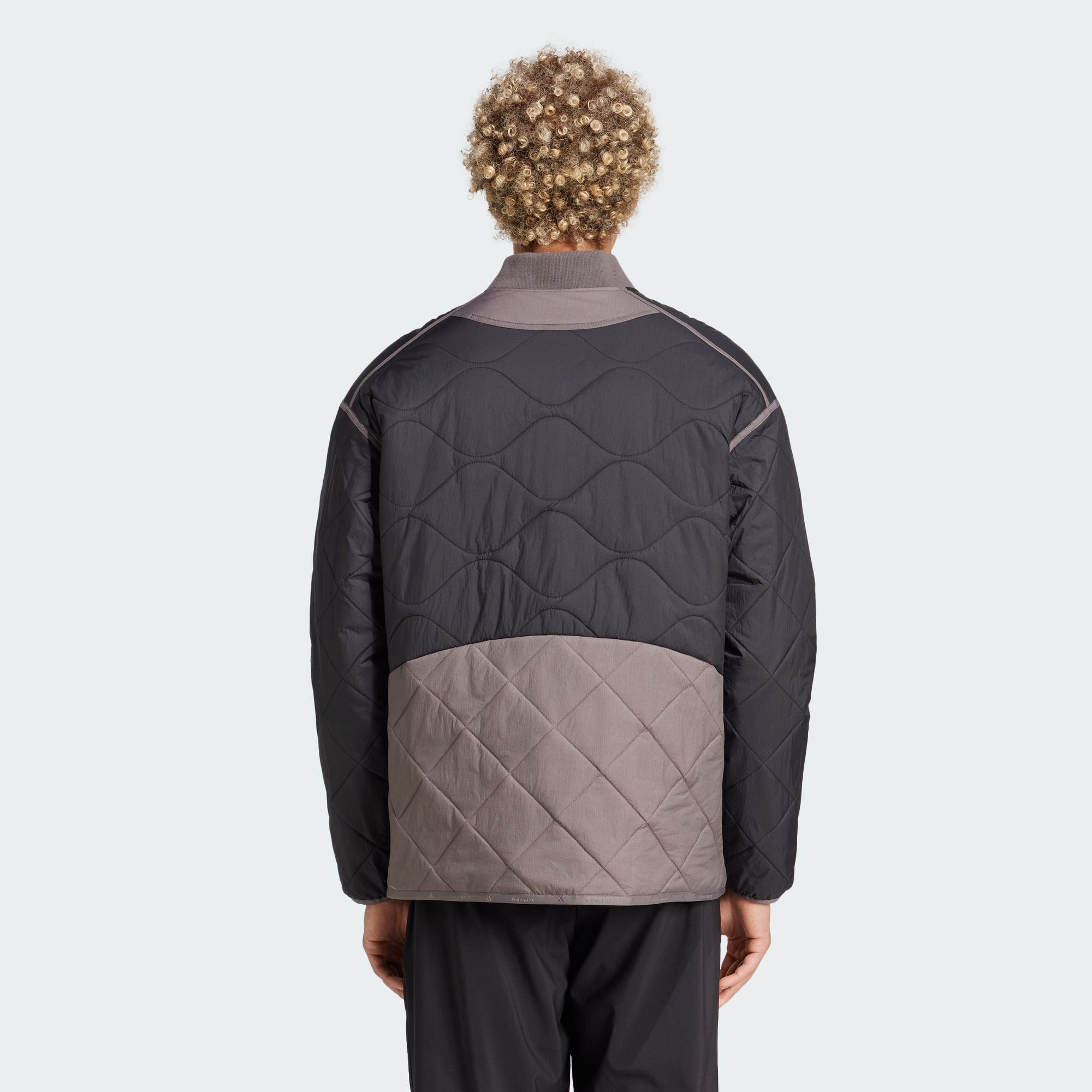 Пуховик Unisex черный/угольно-серый/угольно-черный Adidas — фото 3