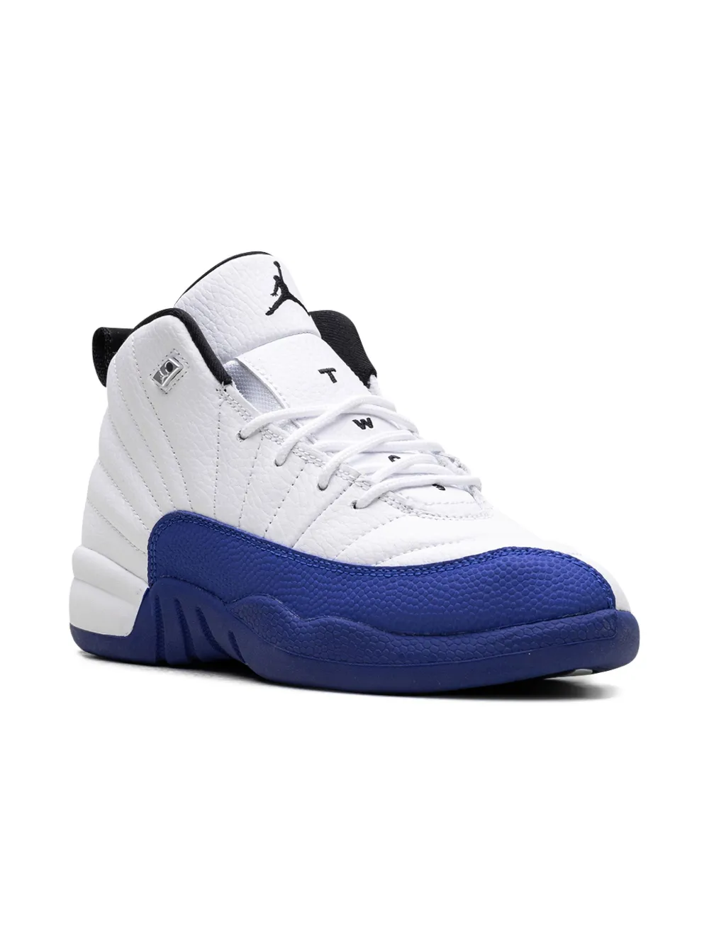

Кроссовки Air Jordan 12 Wizards - White/Black/Game Royal Jordan Kids, белый