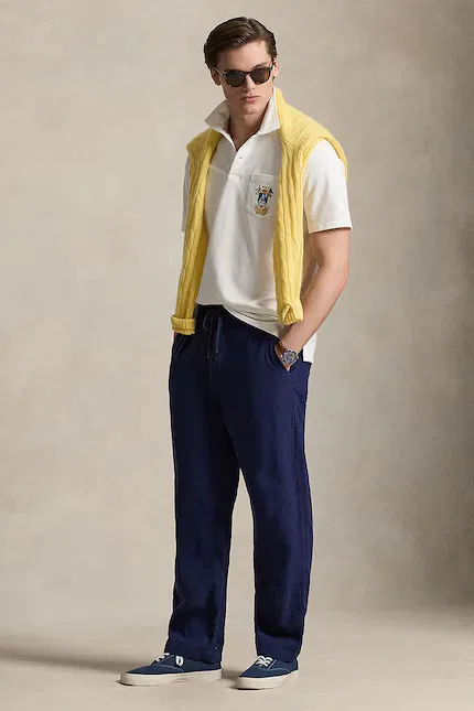 Поло из хлопка Polo Polo Ralph Lauren, белый — фото 3
