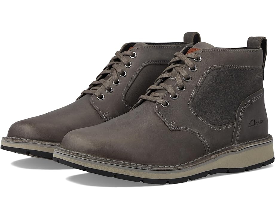 

Ботинки Clarks Gravelle Top, цвет Dark Grey Leather