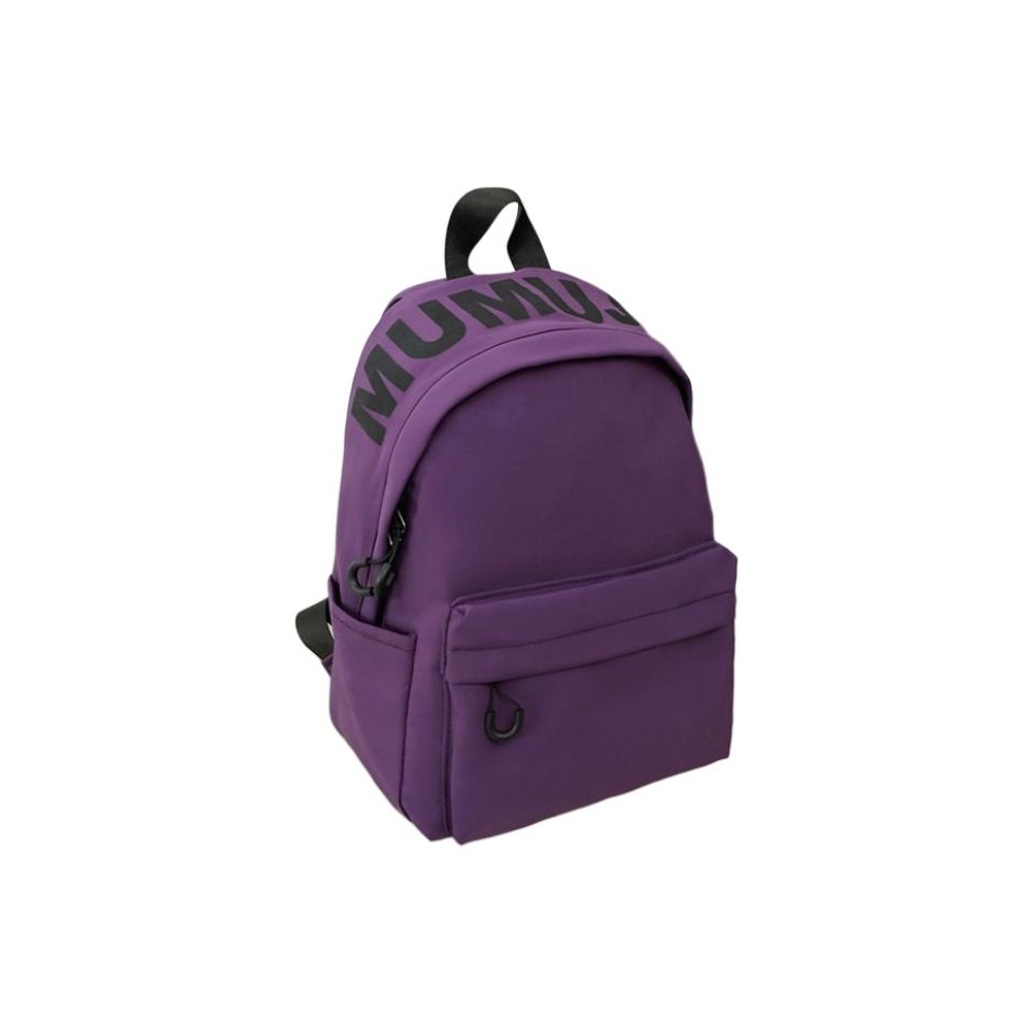 

DCLOUD Нейлоновый рюкзак унисекс разноцветный, Purple Solid Color Plain Small