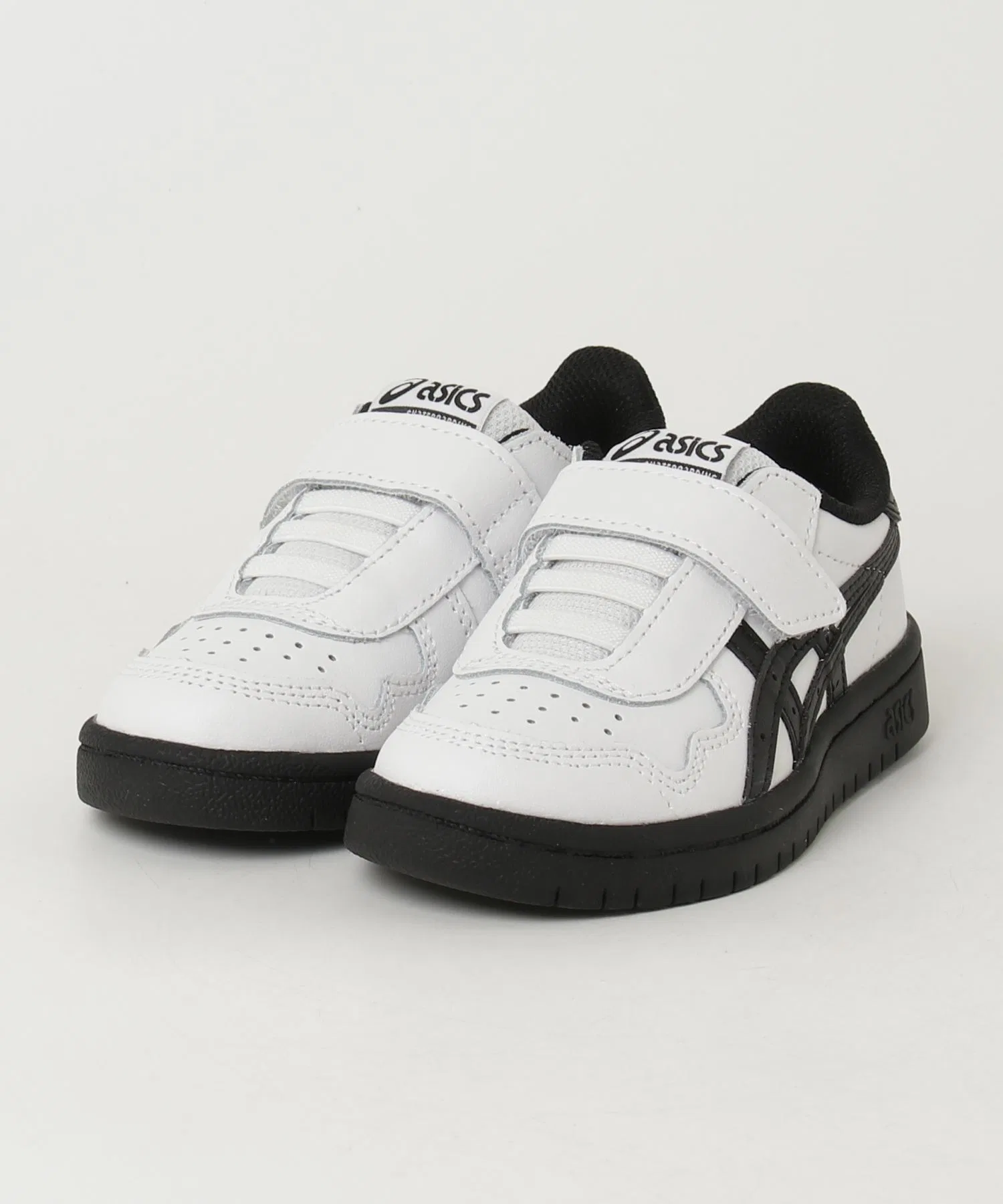 Детские кроссовки ASICS JAPAN PRO PS чёрно-белые