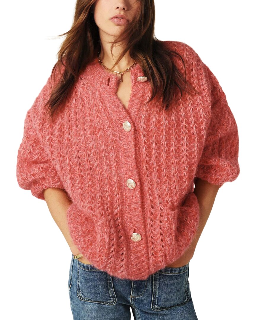 

Жилет ba&sh Bosic Alpaca-Blend Vest Ba&Sh, Rouge