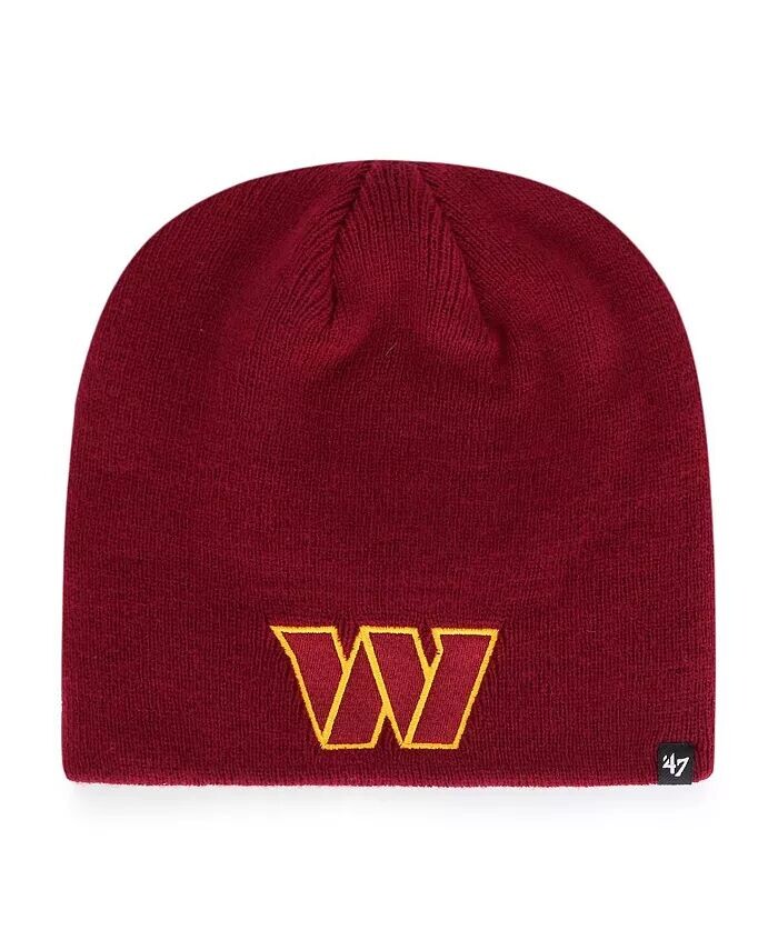 

Мужская бордовая шапка Washington Commanders Primary Beanie '47 Brand