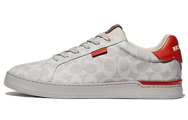 

COACH Стильные низкие кроссовки для скейтбординга CitySole Lowline, мужские, серо-красные