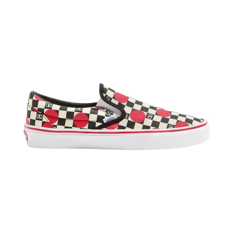 Valentino Garavani x Vans Classic Slip-On 'Big Dots - Black White Red'