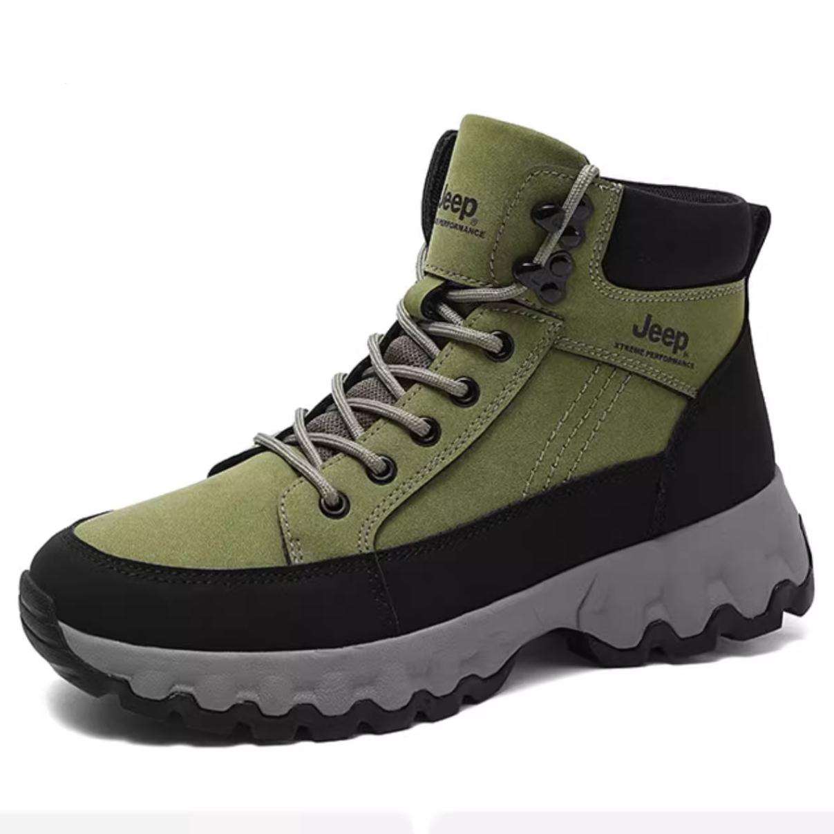 

Jeep Ботинки Wear-Resistant Slip-Resistant Short Outdoor Boots Men's Army Green
