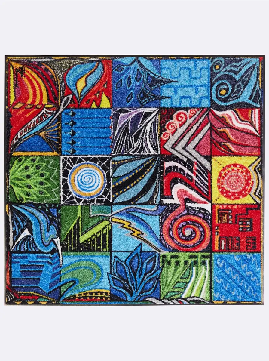 

Коврик Salonloewe, прямоугольный 40х60 см, цвет bunt