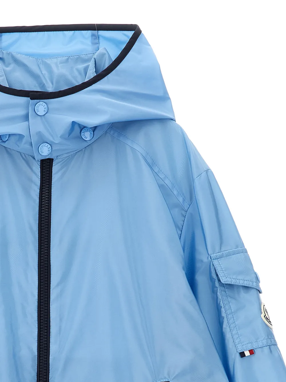 Куртка Banu со съемным капюшоном Moncler Enfant, синий — фото 3