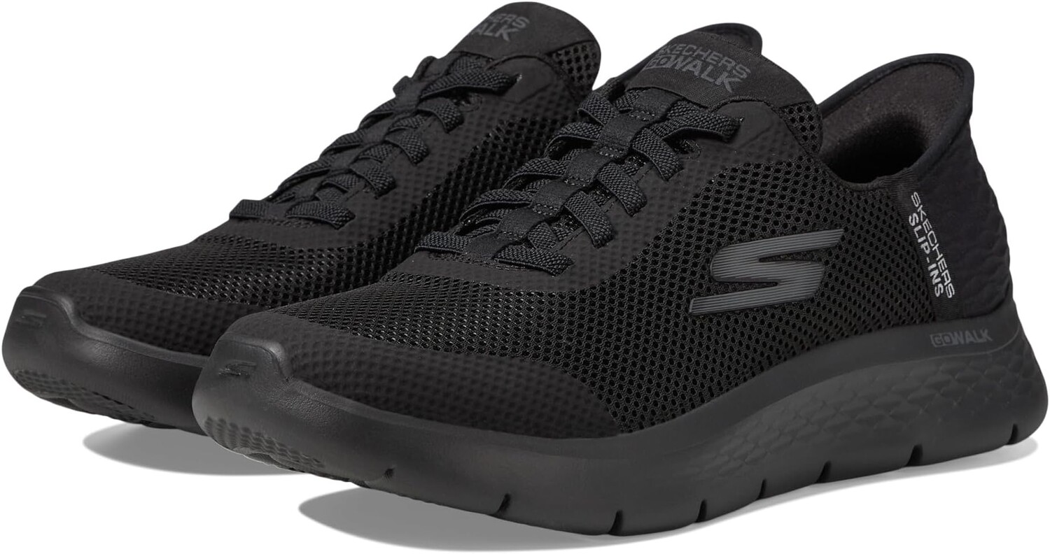 

Кроссовки Go Walk Flex - Hands Up Hands Free Slip-Ins SKECHERS Performance, цвет Black/Black, Черный, Кроссовки Go Walk Flex - Hands Up Hands Free Slip-Ins SKECHERS Performance, цвет Black/Black