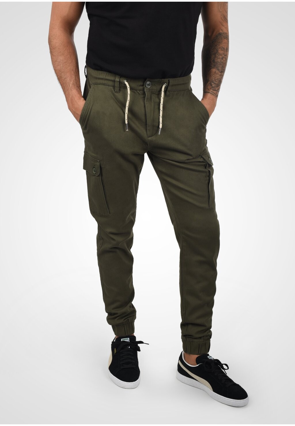 

Брюки карго BHSELLINI Blend, цвет dusty green