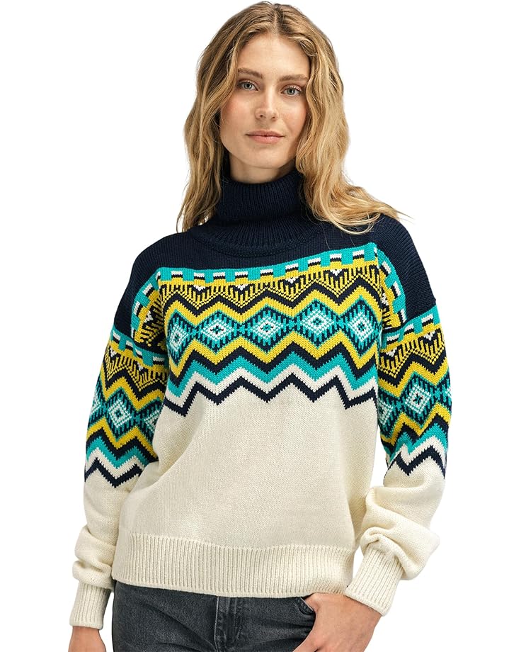 

Свитер Dale of Norway Randaberg Sweater, цвет Off-White/Navy/Peacock