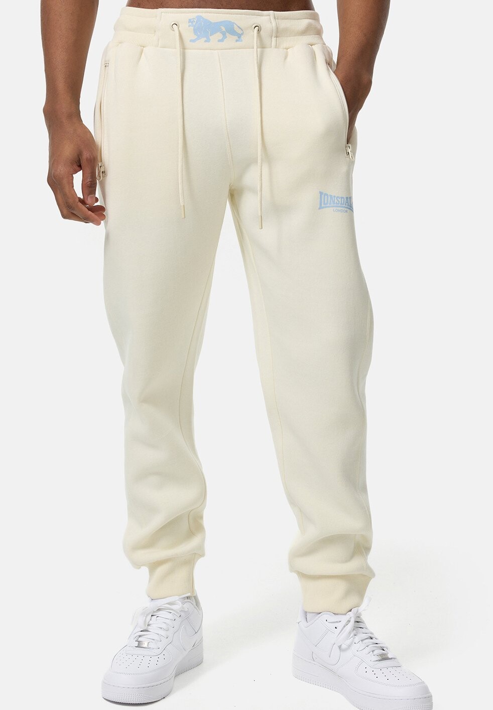 

Брюки для бега JOGGING NORMALE PASSFORM KILMORACK Lonsdale, цвет beige/blue