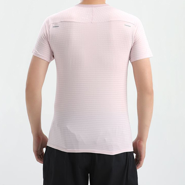 Футболка мужская светло-розовая Nike, светло-розовый — фото 4