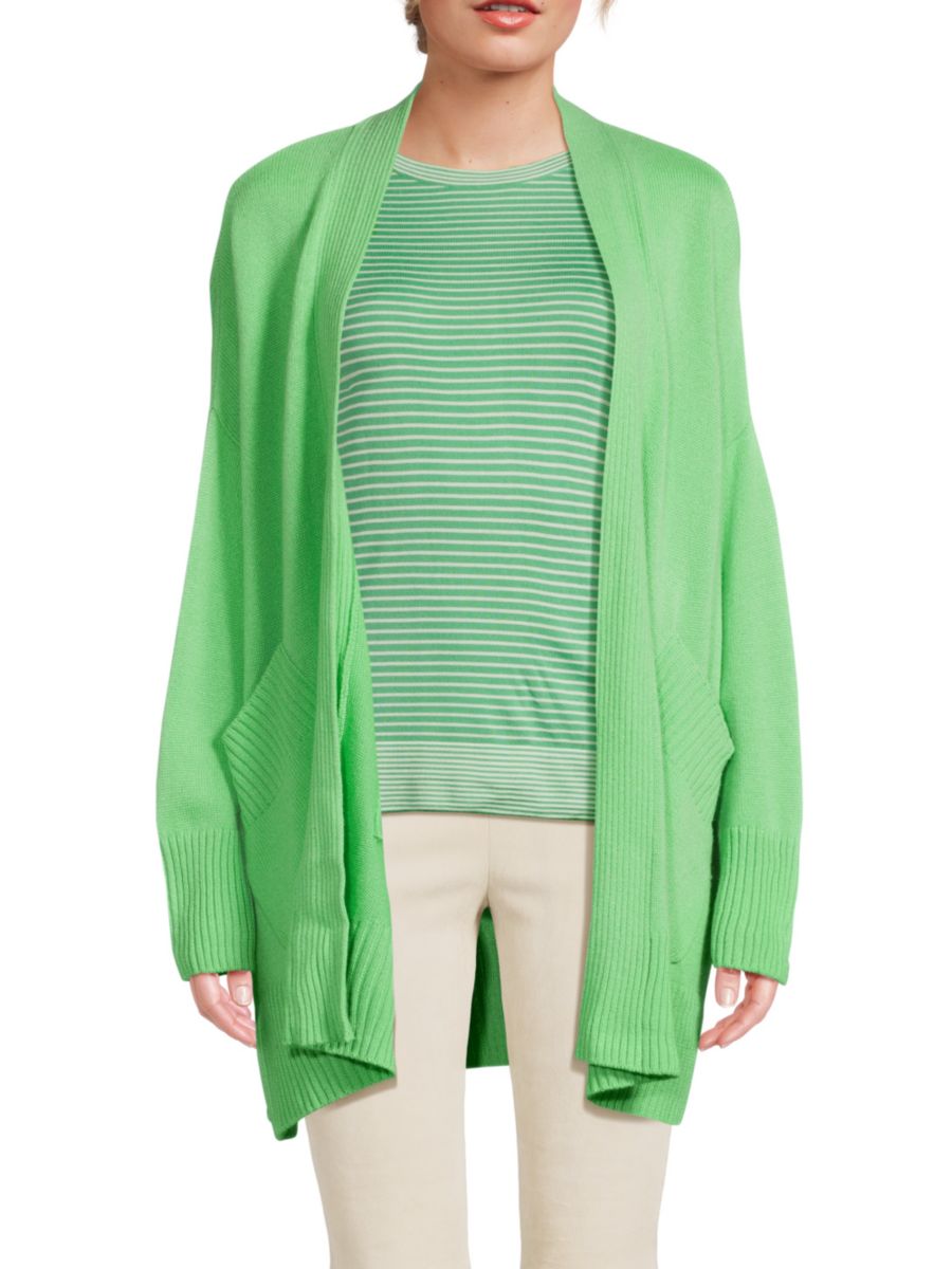 

Кардиган Sara Cashmere с открытым передом Barbara Lohmann, цвет Cactus