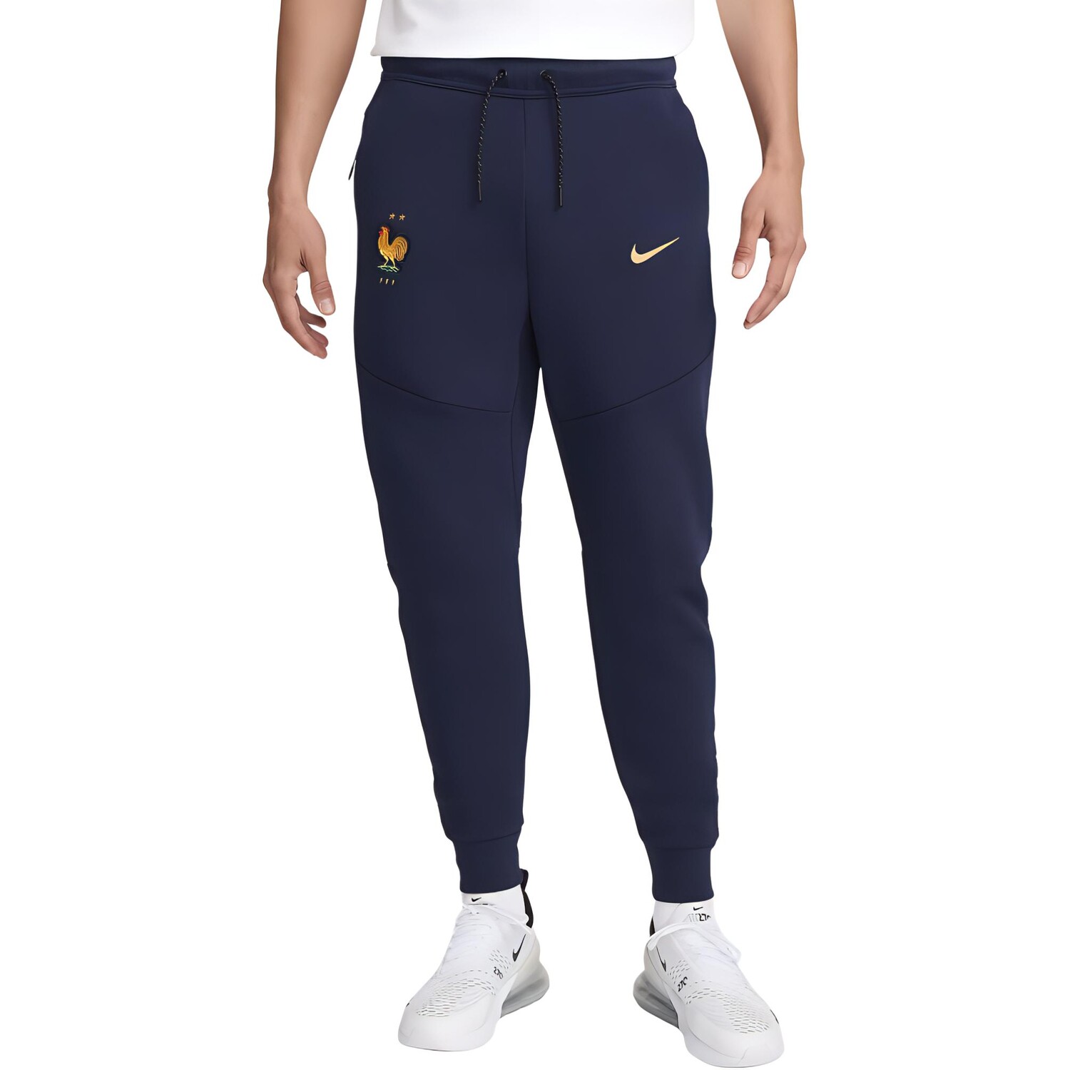 

Трикотажные спортивные штаны мужские черные/синие Nike, черный/синий