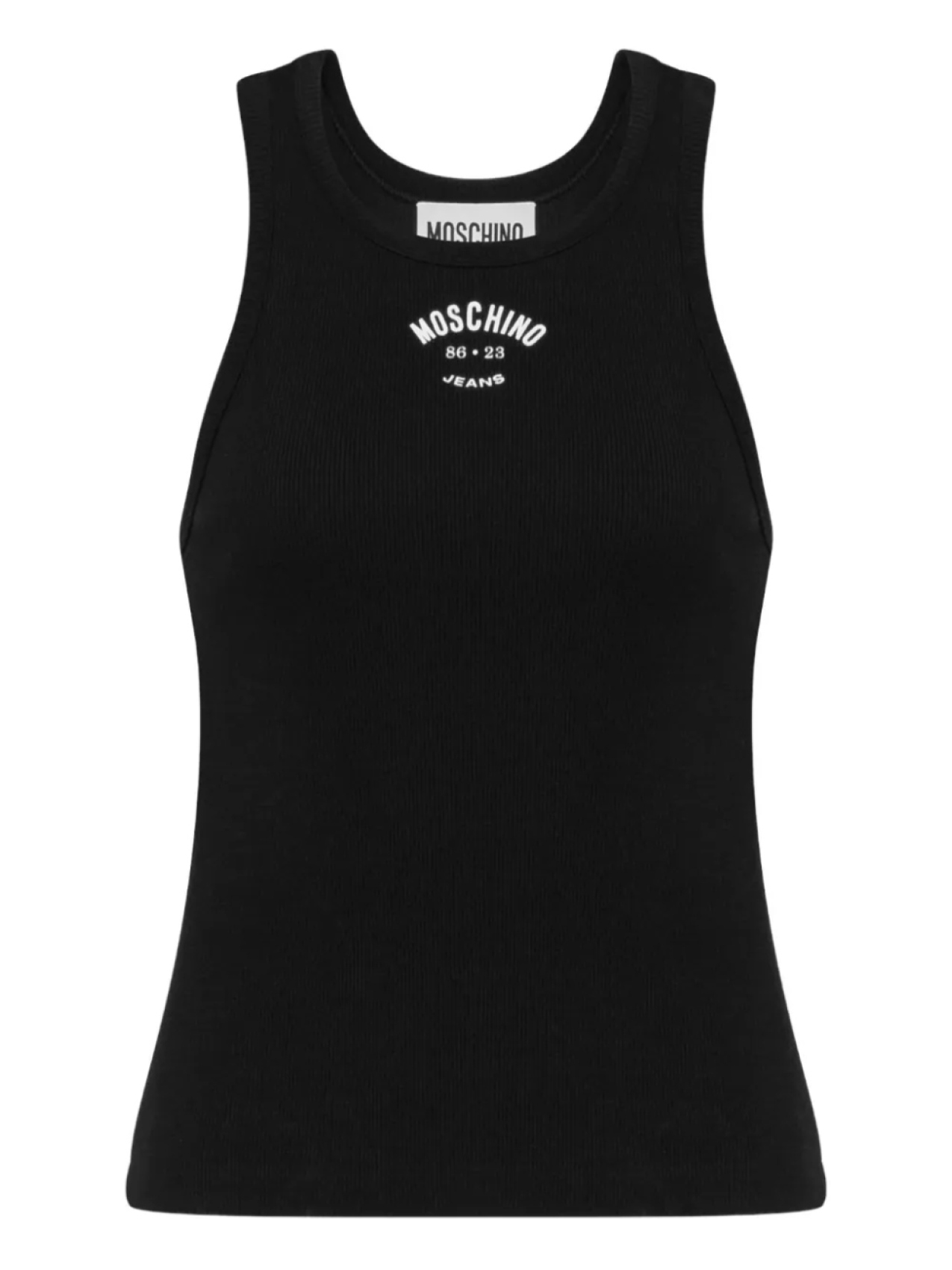 

MOSCHINO JEANS топ без рукавов, черный