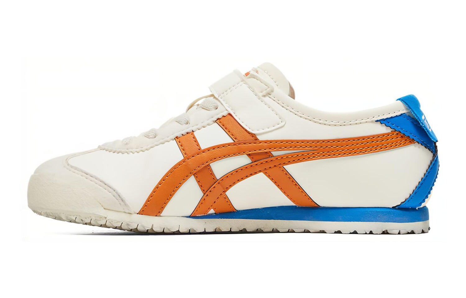 

MEXICO 66 Детские кроссовки Детские низкие белые Onitsuka Tiger, белый/оранжевый/синий