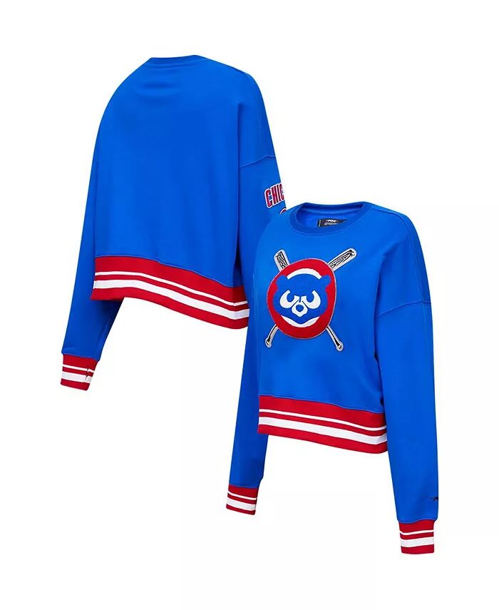 

Женская толстовка-пуловер Royal Chicago Cubs Mash Up Pro Standard