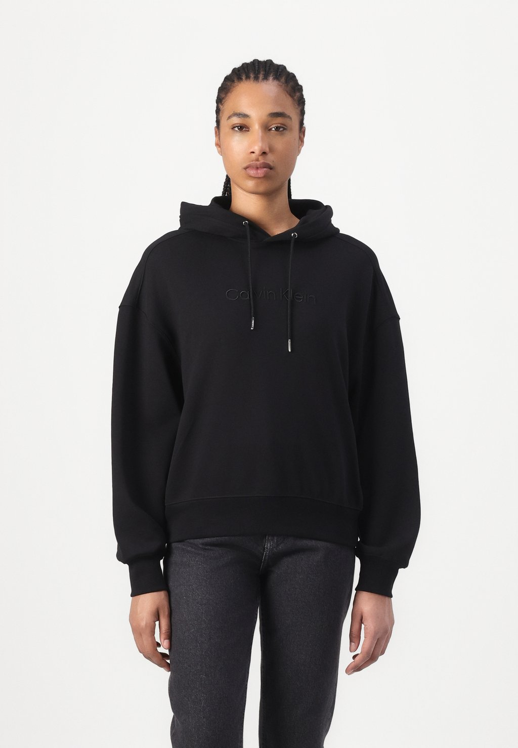 

Толстовка с капюшоном Sweatshirt Calvin Klein, черный