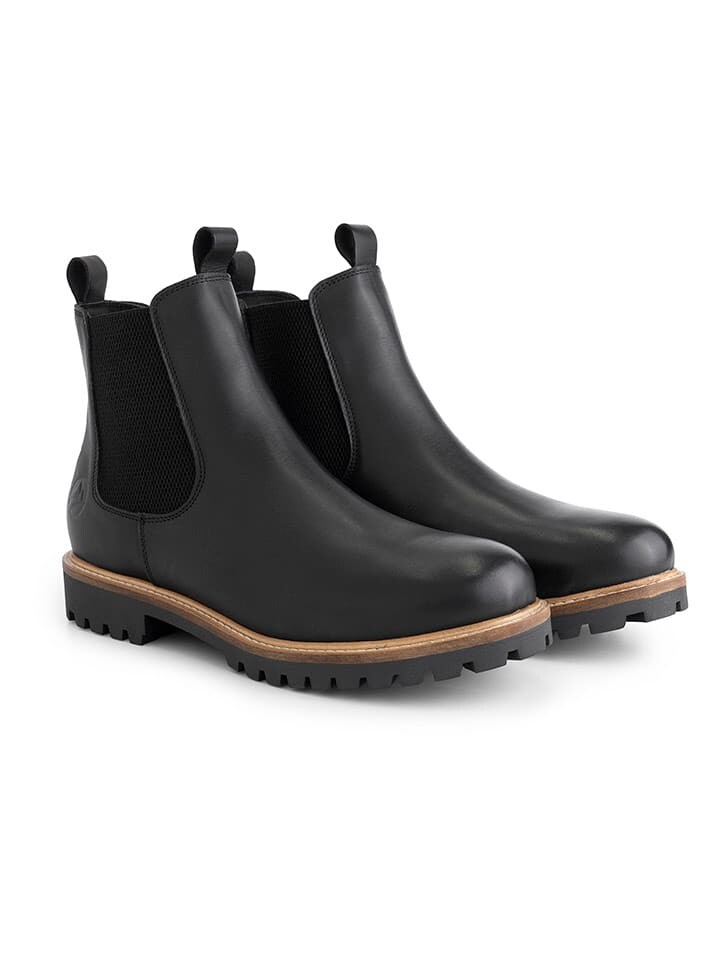 

Ботинки челси TRAVELIN' Leder-Chelsea-Boots Randers, черный