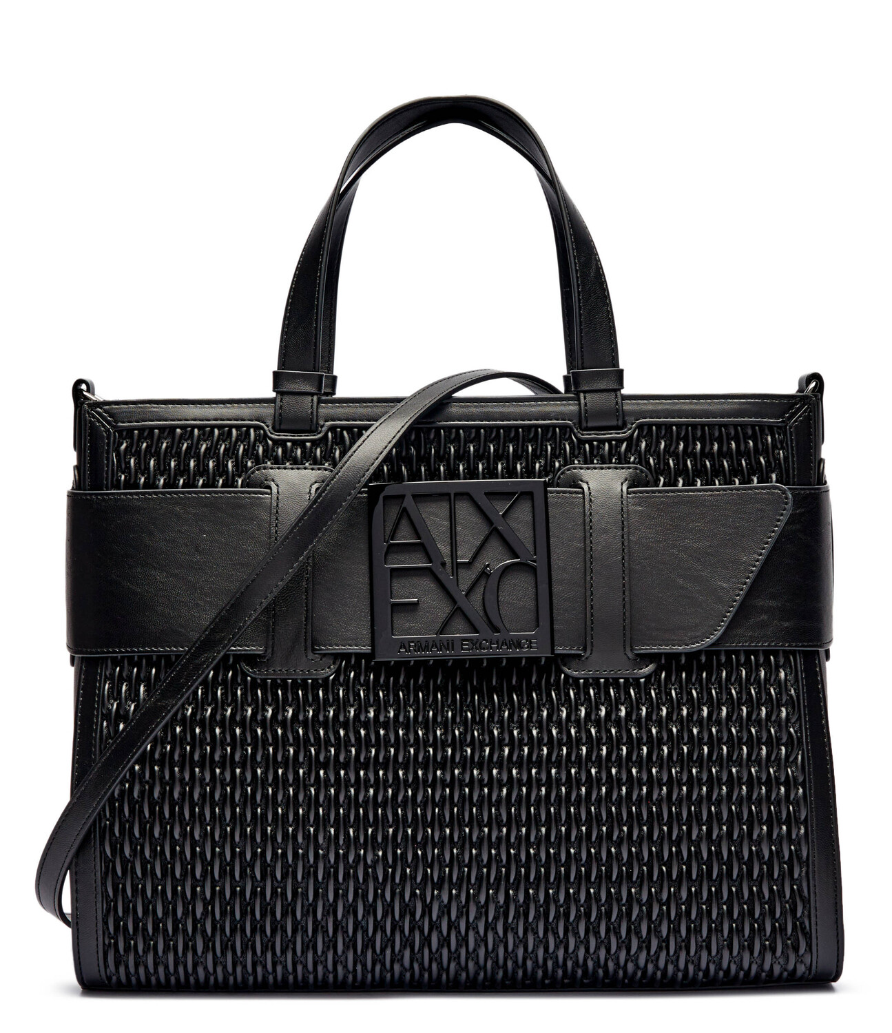 

Сумка-шоппер Armani Exchange, черный