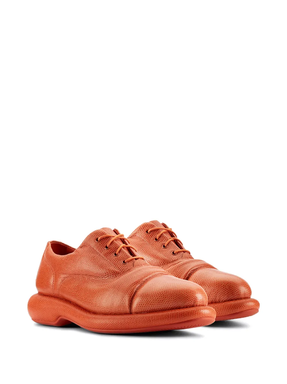 Оксфорды из коллаборации с Clarks Martine Rose, оранжевый — фото 2
