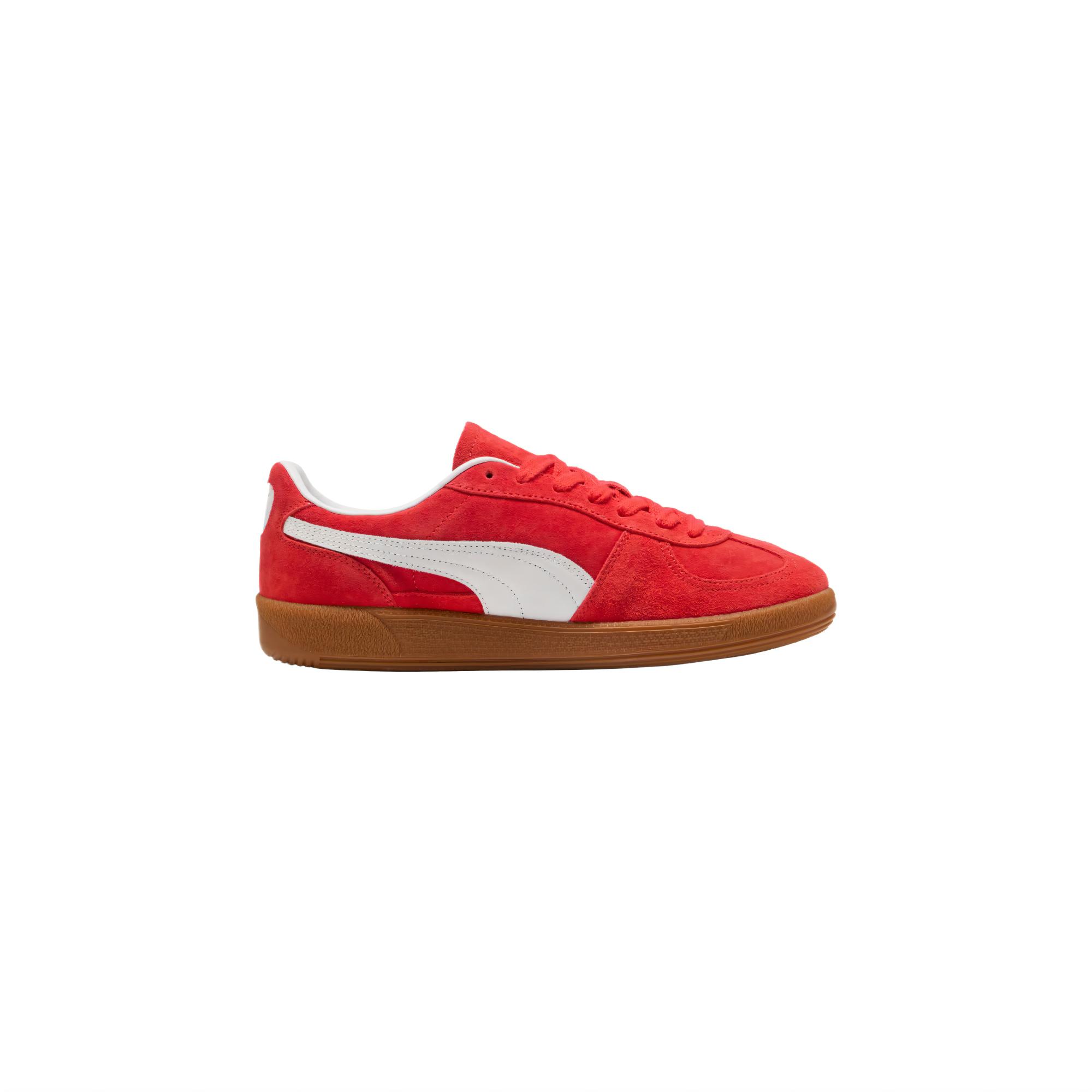 PUMA Palermo Abrasion Resistant Low top German Army Trainers Unisex красные — фото 3