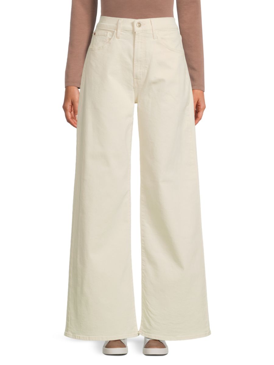 

Джинсы Jolene Wide-Leg Hudson Jeans, экрю