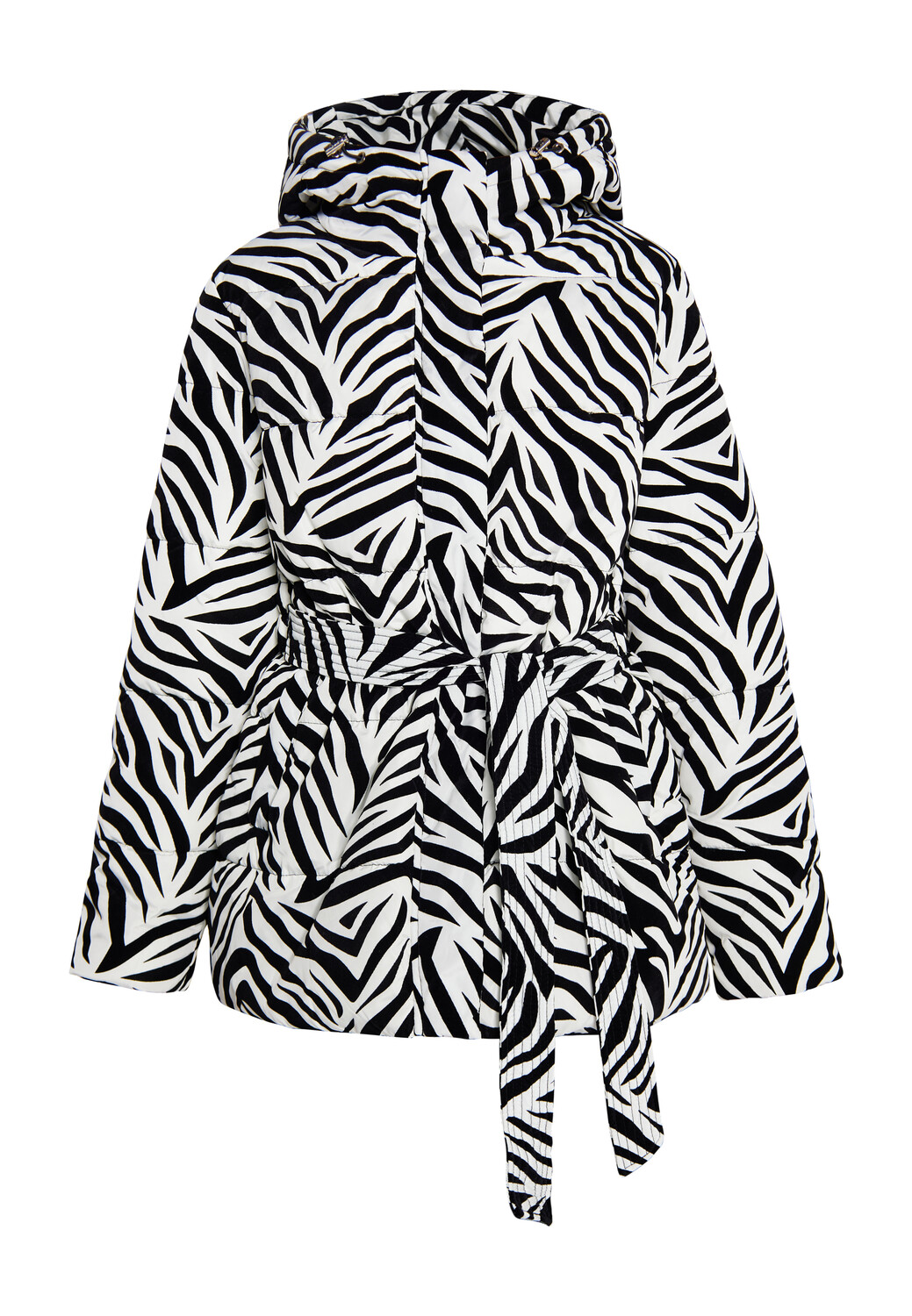 

Пуховик faina Steppjacke Mit Zebra Print, цвет Weiss Zebra