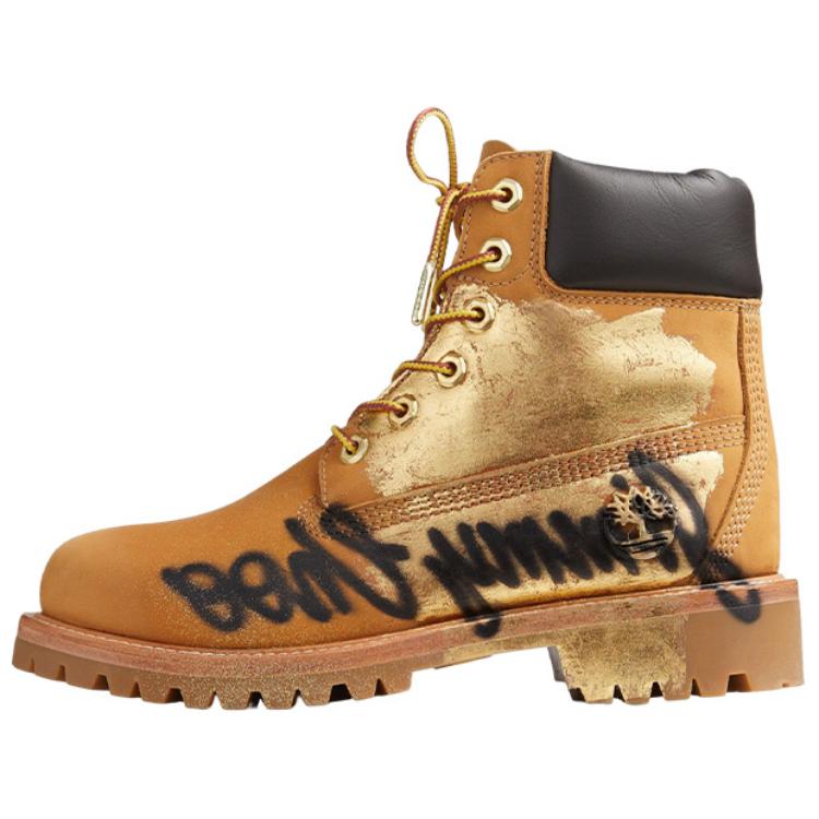 Jimmy Choo Ботинки женские Timberland x Ankle Boots, коричневые