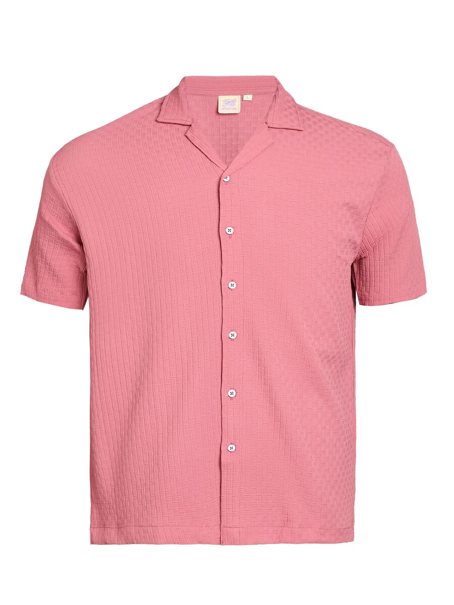 

Рубашка на пуговицах Comfort fit Campus Sutra Tameka, Rose