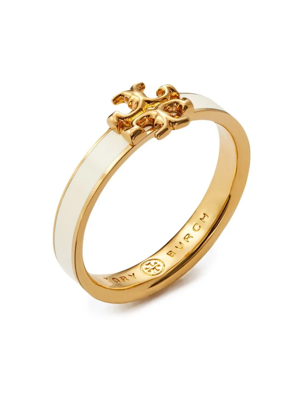 

Эмалированное кольцо Kira Tory Burch, золотой