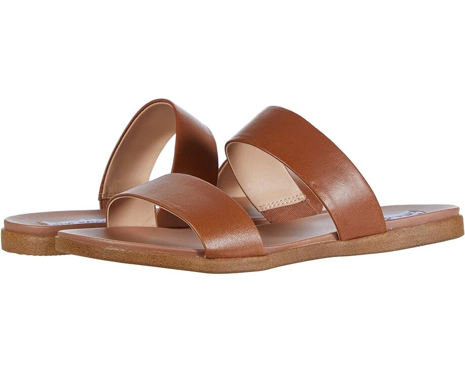 Сандалии Steve Madden Dual Flat, цвет Tan Leather