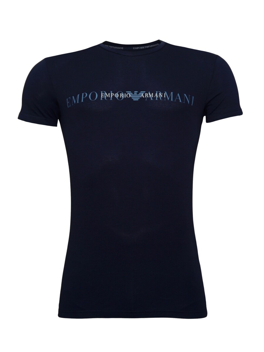 

Рубашка Emporio Armani, синий