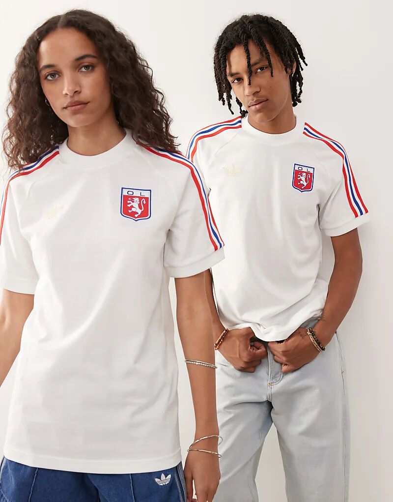 

Белая футболка adidas Football Olympique Lyonnais 75 Adidas Performance