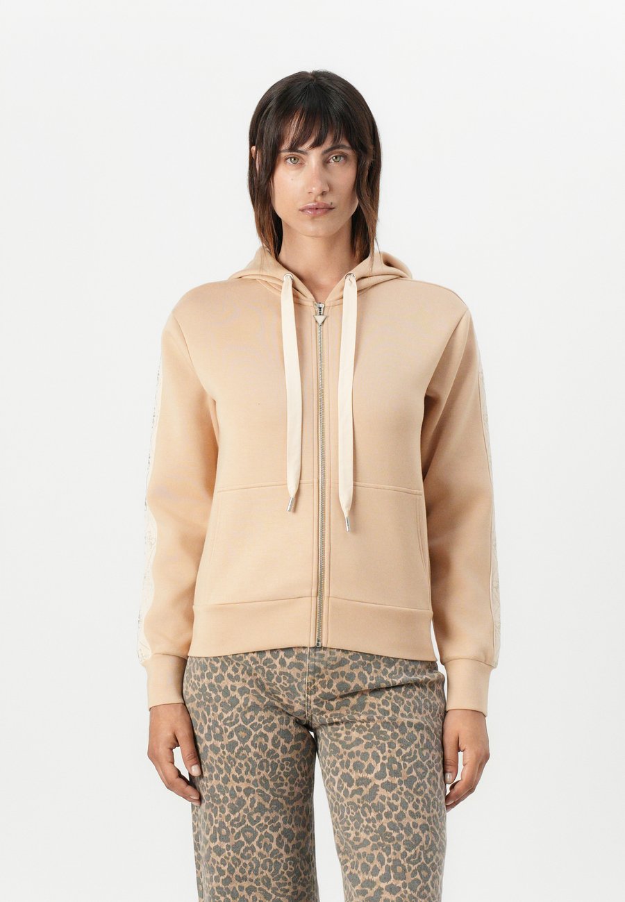 

Толстовка Guess Zip-up sweatshirt, Cameo Beige/Beige