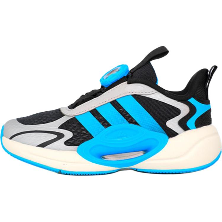

Кроссовки Galaxy Slip с низкой подошвой и амортизацией для детей Adidas, синий/черный