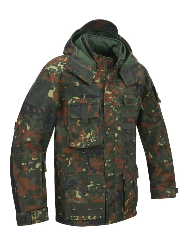 

Зимняя куртка Brandit, цвет flecktarn