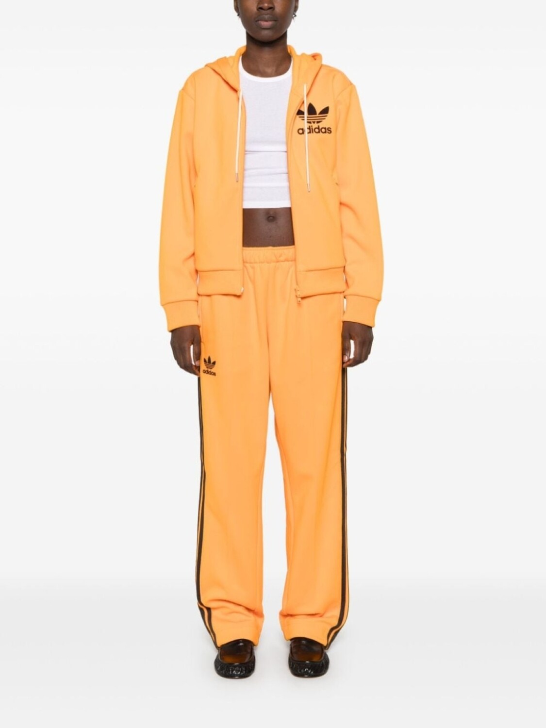 Толстовка Adidas x Wales Bonner, оранжевый — фото 2