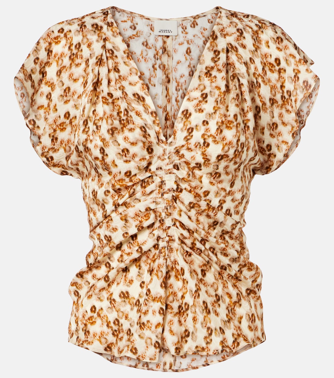 

Lonea топ с принтом Isabel Marant, Ochre