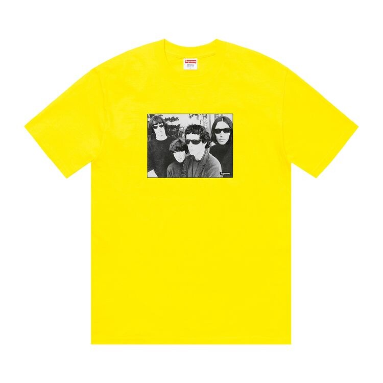 

Футболка Supreme The Velvet Underground Tee Yellow, желтый