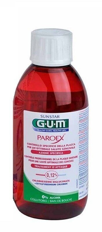 

Gum Paroex 0,12% жидкость для полоскания рта, 300 ml