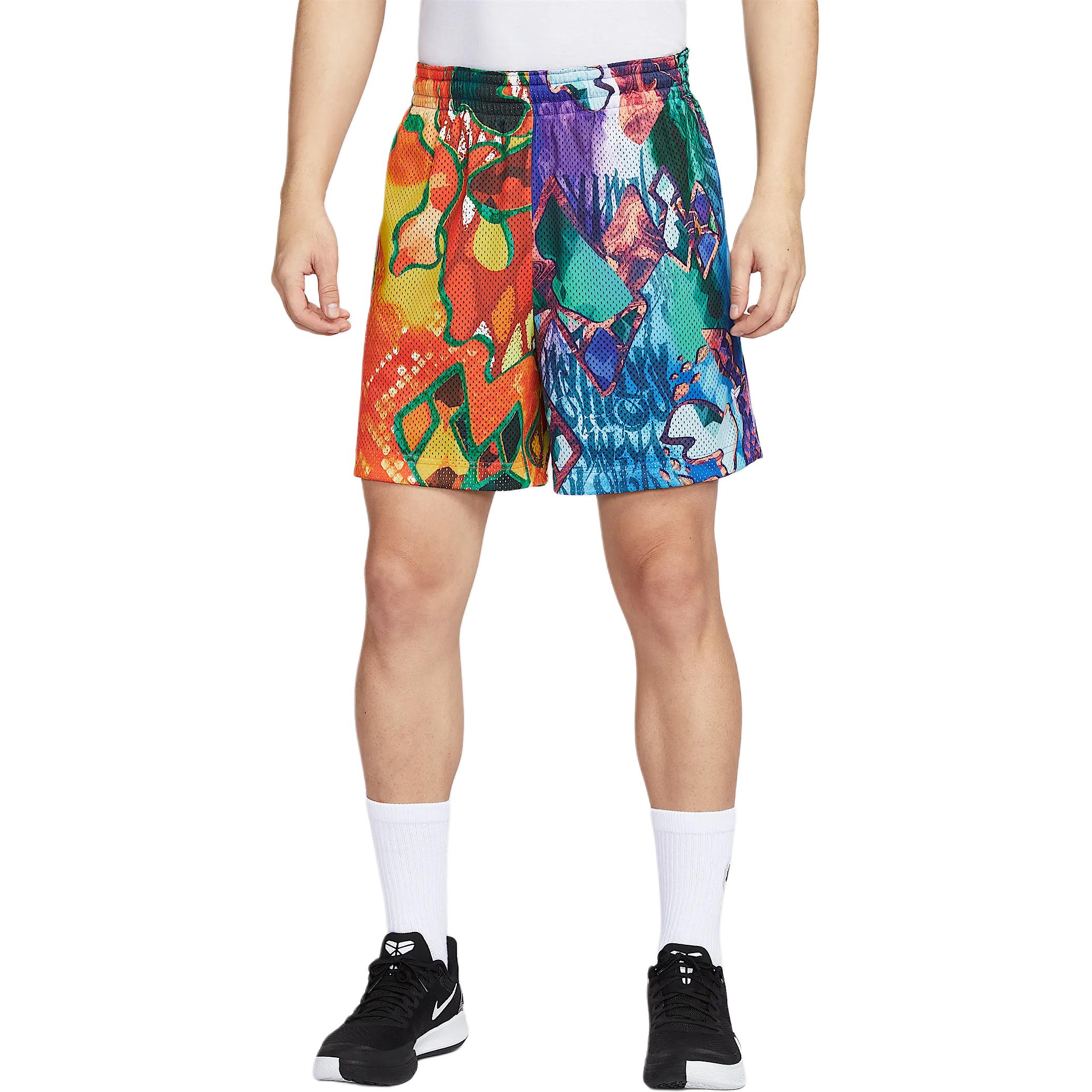 Шорты What The Kobe Reversible Short Asia Sizing Nike, черный/желтый — фото 3