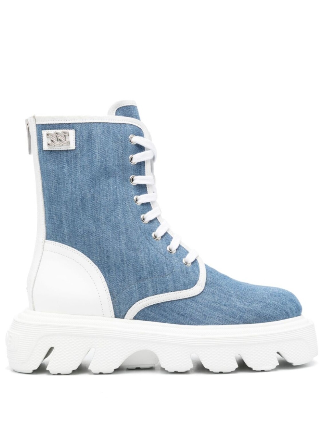 Джинсовые ботинки Generation C Casadei, синий